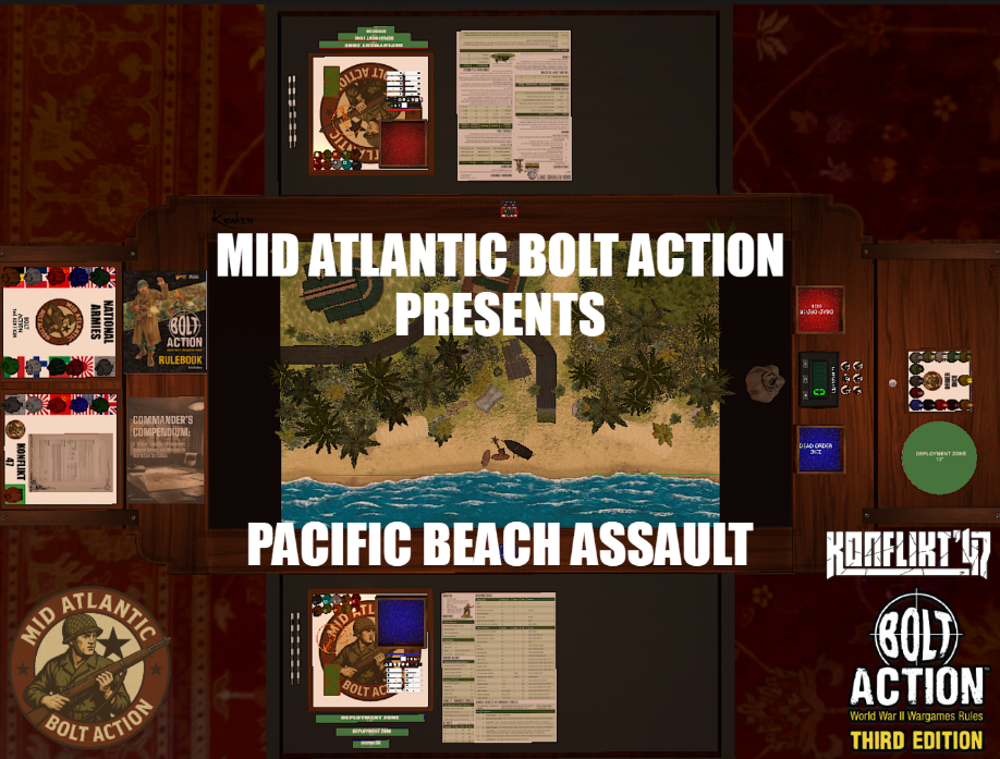 Mid Atlantic Bolt Action Pacific Beach Assault