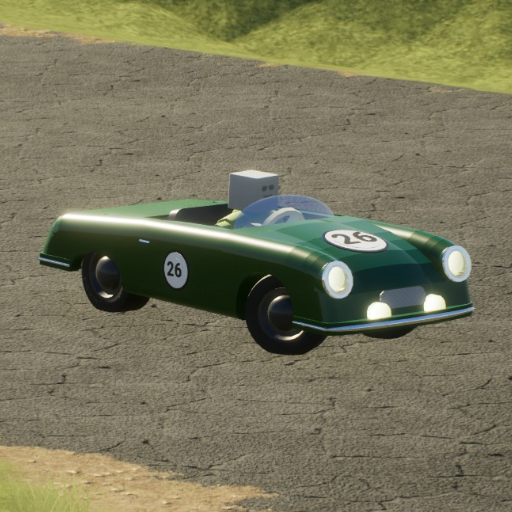 1955 Austin-Healey 100S (Le-Mans Special)