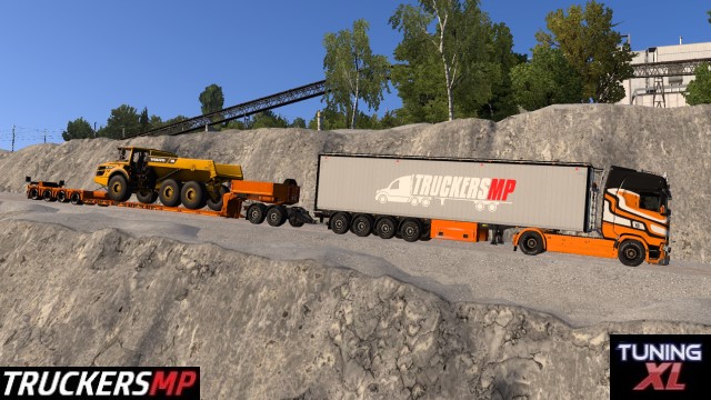 SCS Moving floor-Lowloader Long HCT Tuning (TruckersMP)