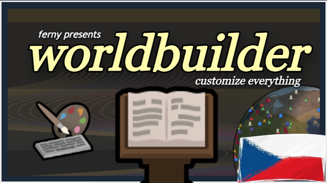 [CZ]Worldbuilder mod preview for RimWorld