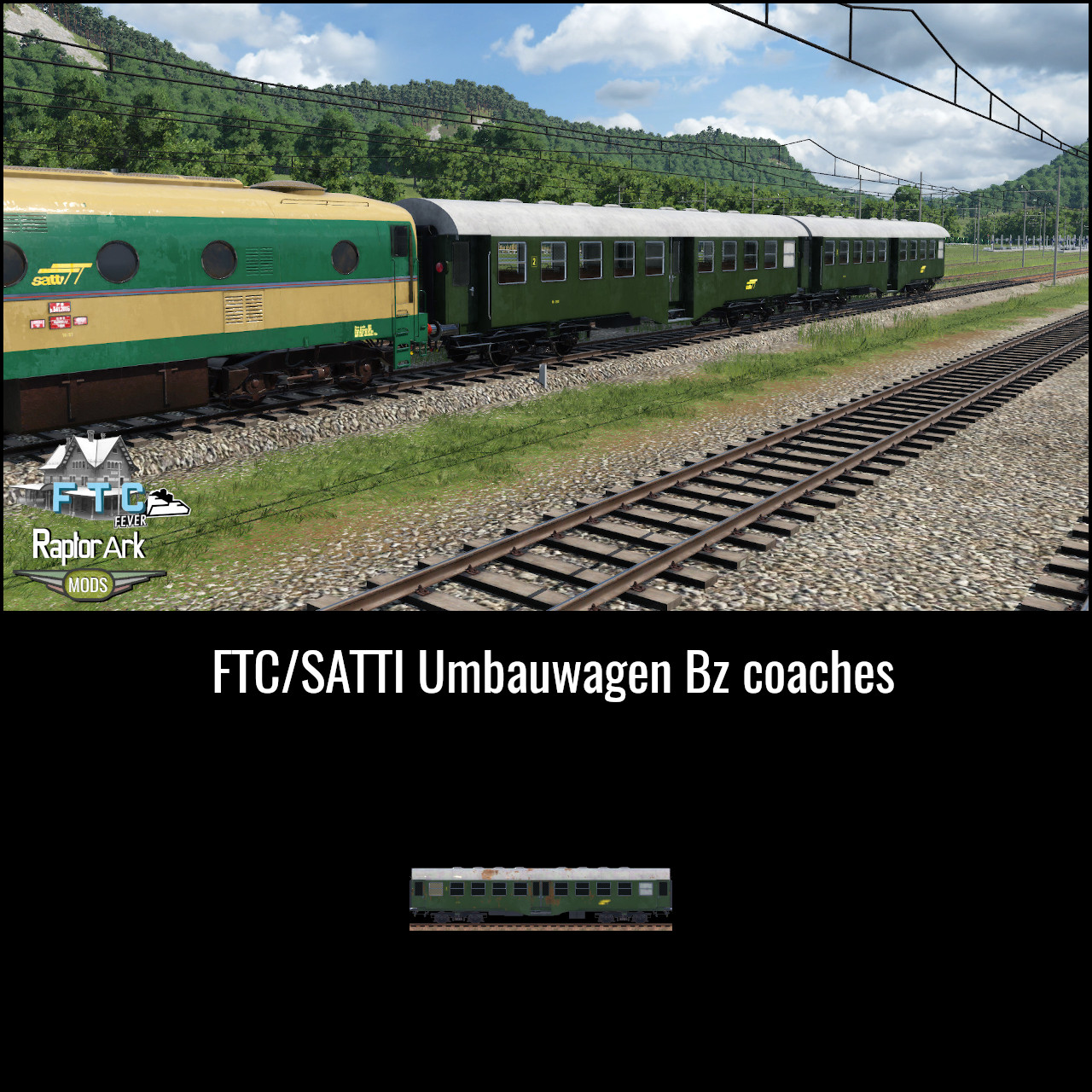 FTC/SATTI Carrozze Umbauwagen Bz