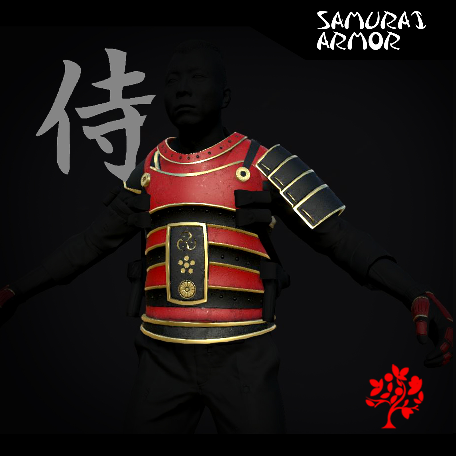 Samurai Armor Chest