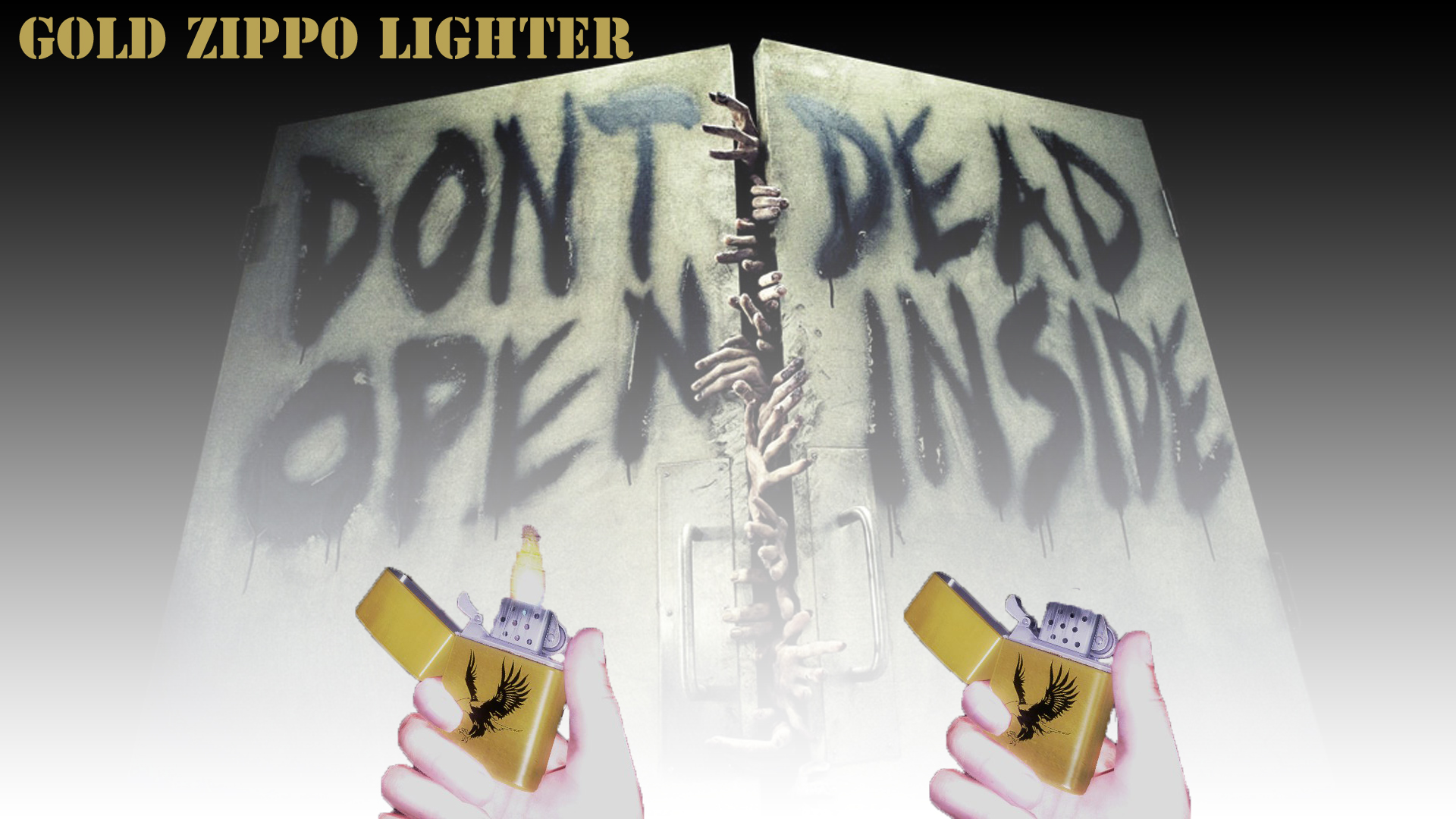 Gold Zippo Lighter