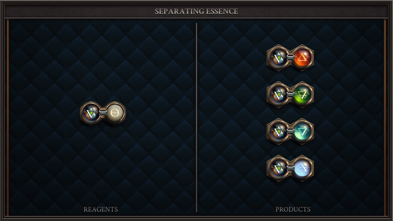 Separating Essence (Production Alchemy)