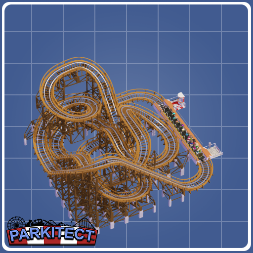 10x10 Wooden Coaster