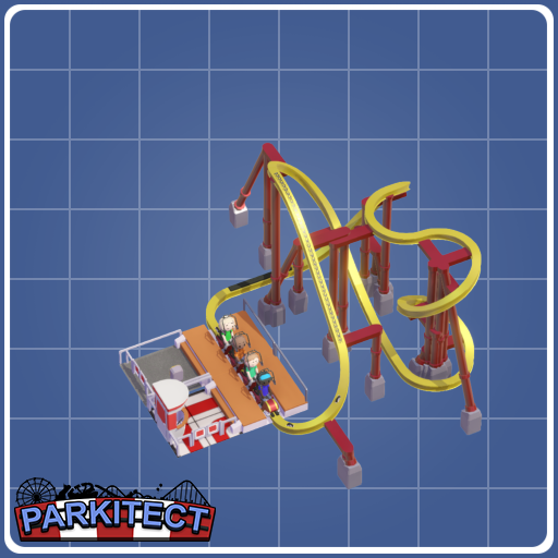 4x4 Monorail Coaster