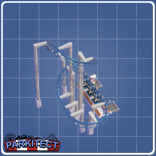 4x8 Suspended Coaster