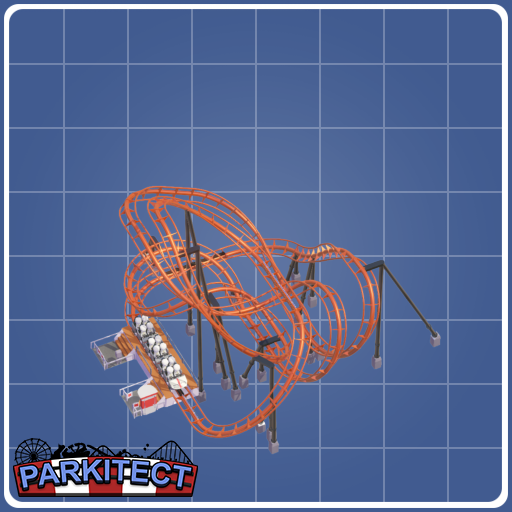 8x6 Steel Coaster