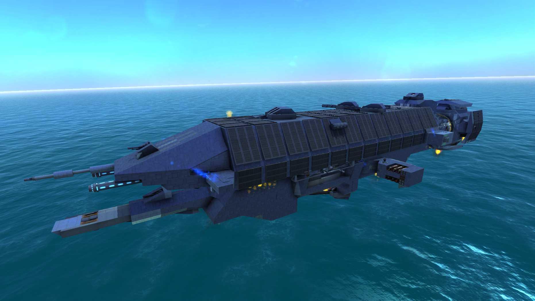 Babylon 5 EA Warlock class destroyer