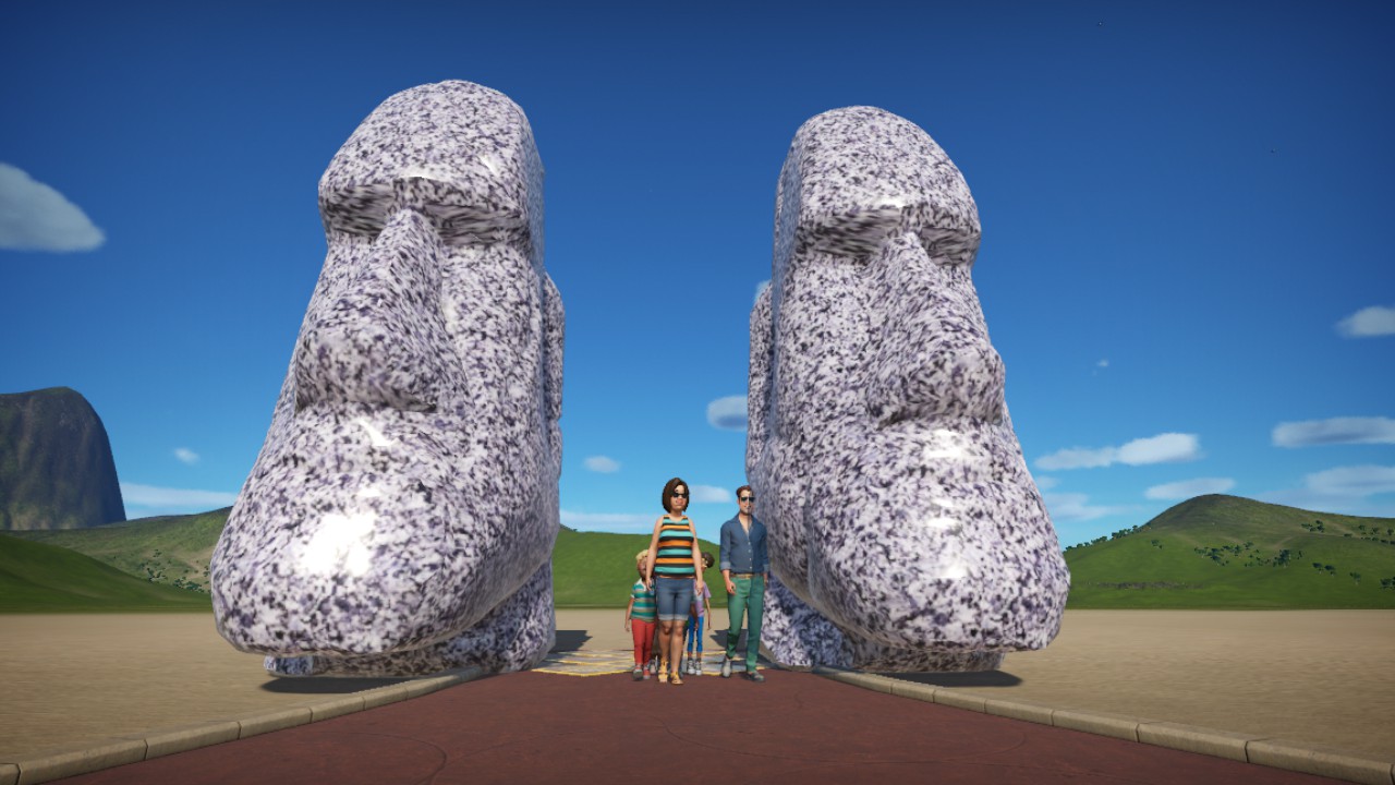 moai - statue de l ile de Paques