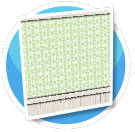 Homely Feel Green Pattern