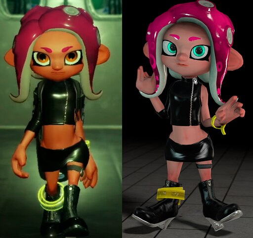 Steam Workshop::Splatoon 2 Octo Expansion - Agent 8 Gear + 8-Ball