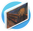The Scream Canvas