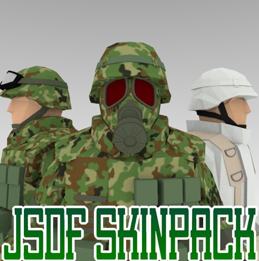 Steam Workshop::JSDF SKINPACK .wip