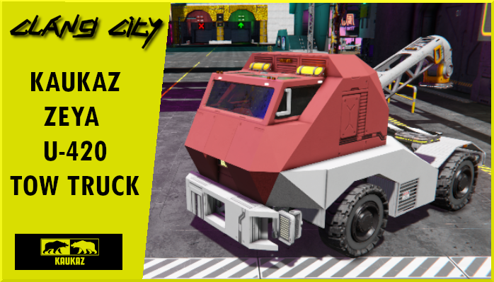 Kaukaz Zeya U-420 Tow Truck