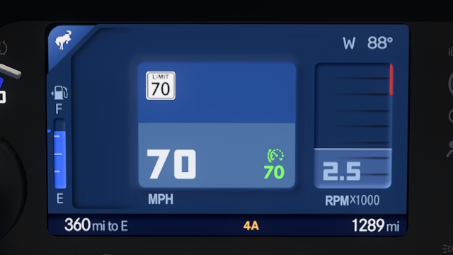Ford Bronco Dark Dashboard preview
