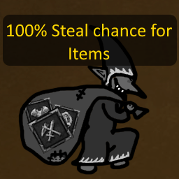 100% Steal Chance for Items