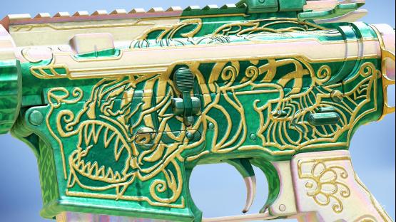 M4A4 | THE GOLDEN FISH TALE Green (IRIDESCENT)