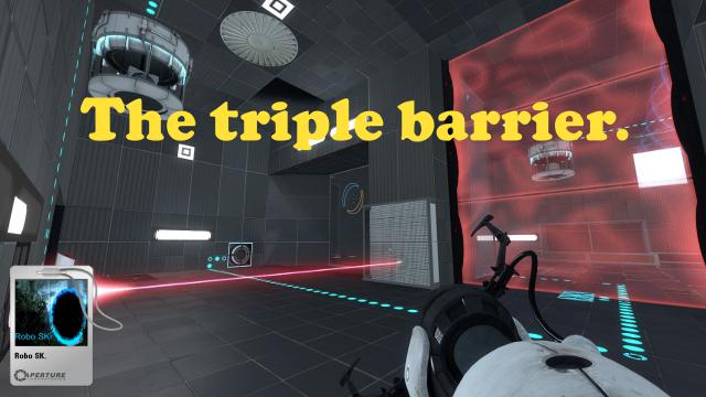 The triple barrier.