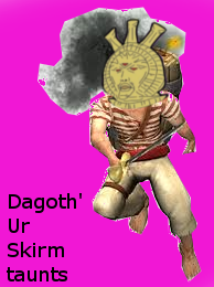 [AUDIO] Dagoth'Ur Skirmisher taunts