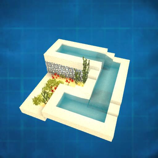 [2G] Fountain - Modern: Oasis