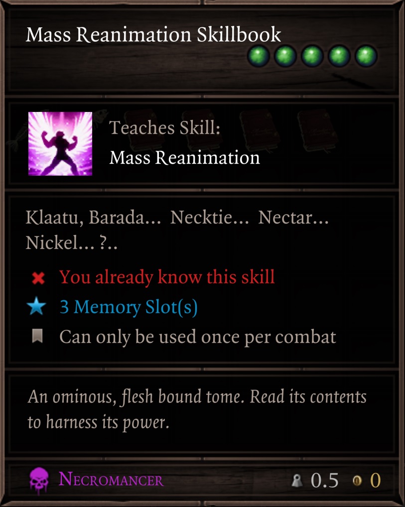 Mass Reanimation