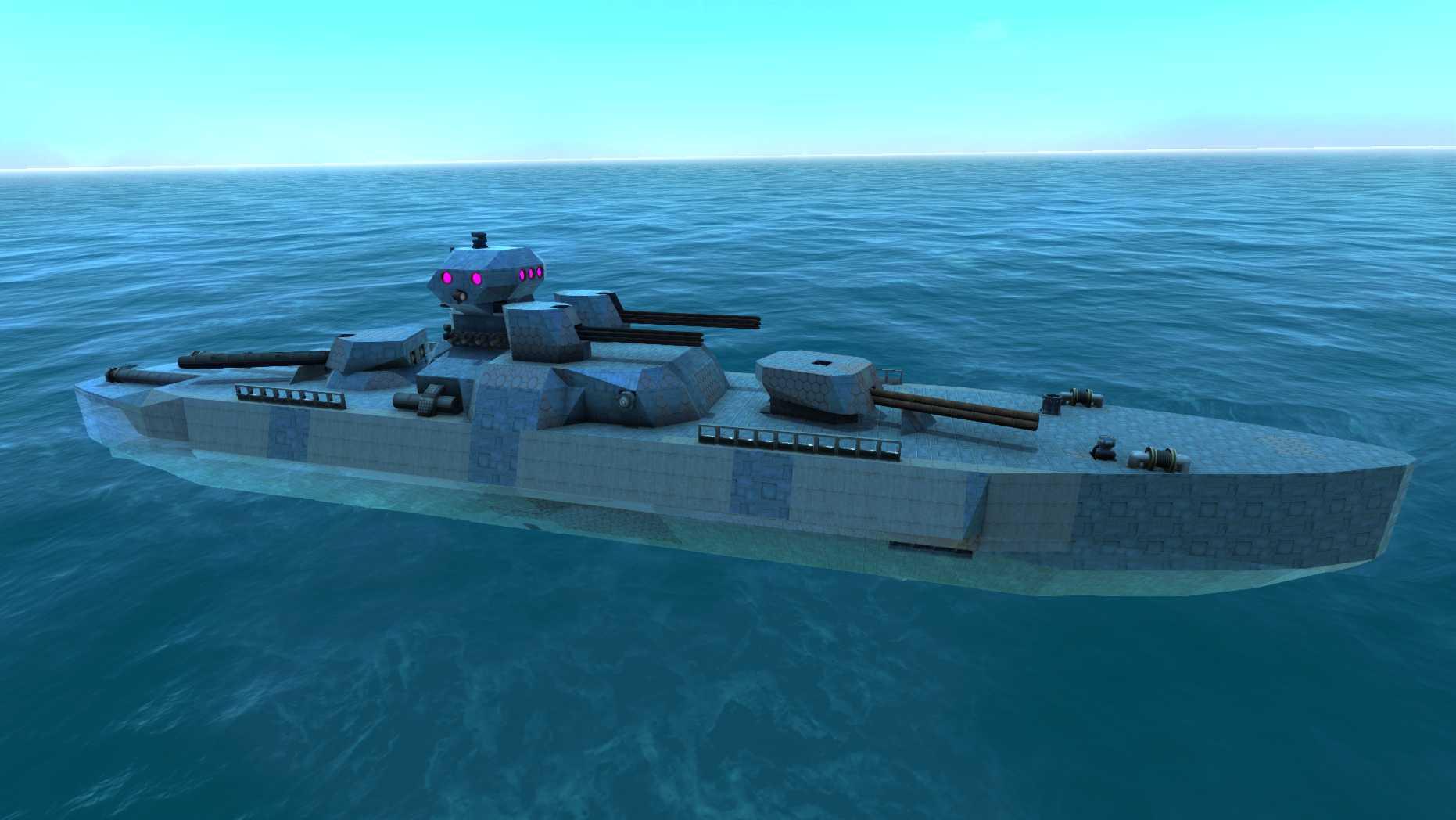 85 Meter APS GunBoat