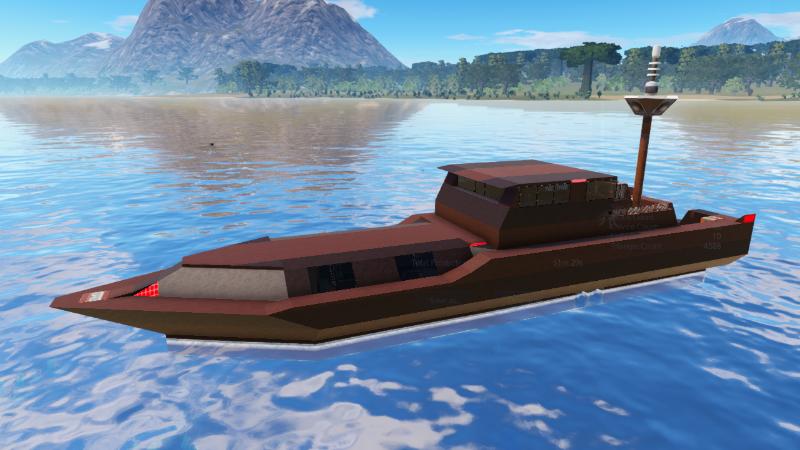 Wooden Cabin Boat