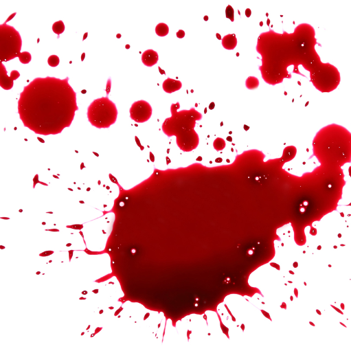 Blood Splatter Rug 2