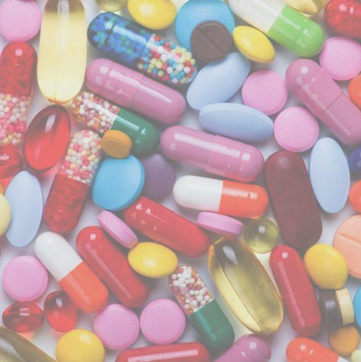 Pill Wallpaper Faded