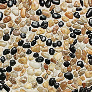 Rice Stones Floor Tile