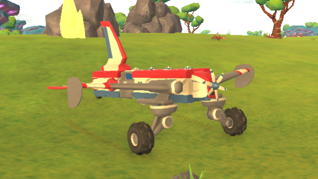 basic plane and car