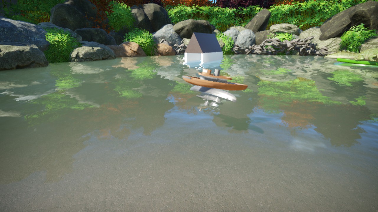 RC Tug Crash