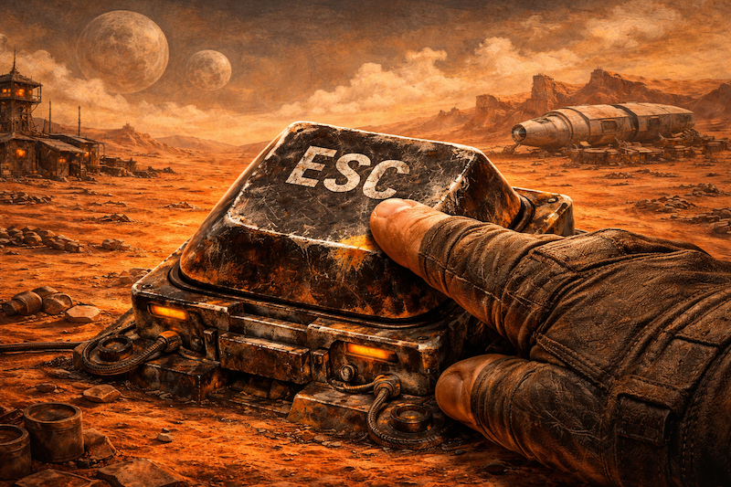 Escape to Close Letters