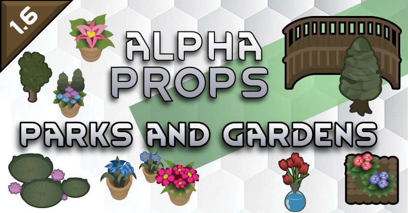 Alpha Props - Parks and Gardens