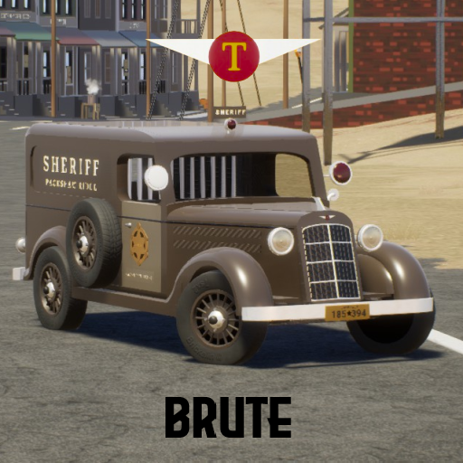 Troubadour brute van 1935 sheriff