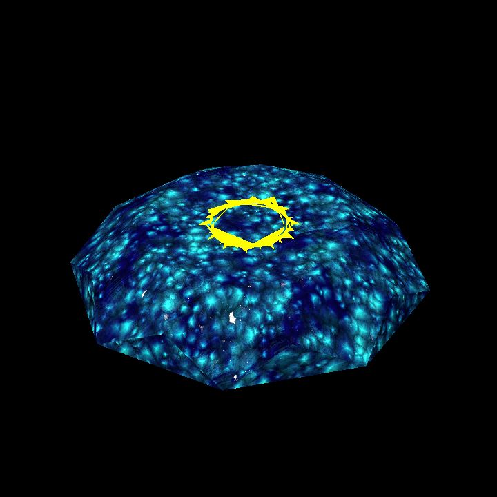 A glowing sigil stone C - circle 2