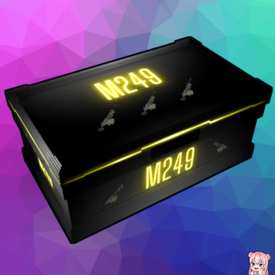 Neon Carbon | M249 | Glow