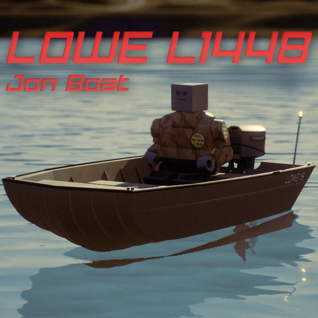 16' Lowe L1448 Riveted Jon Boat
