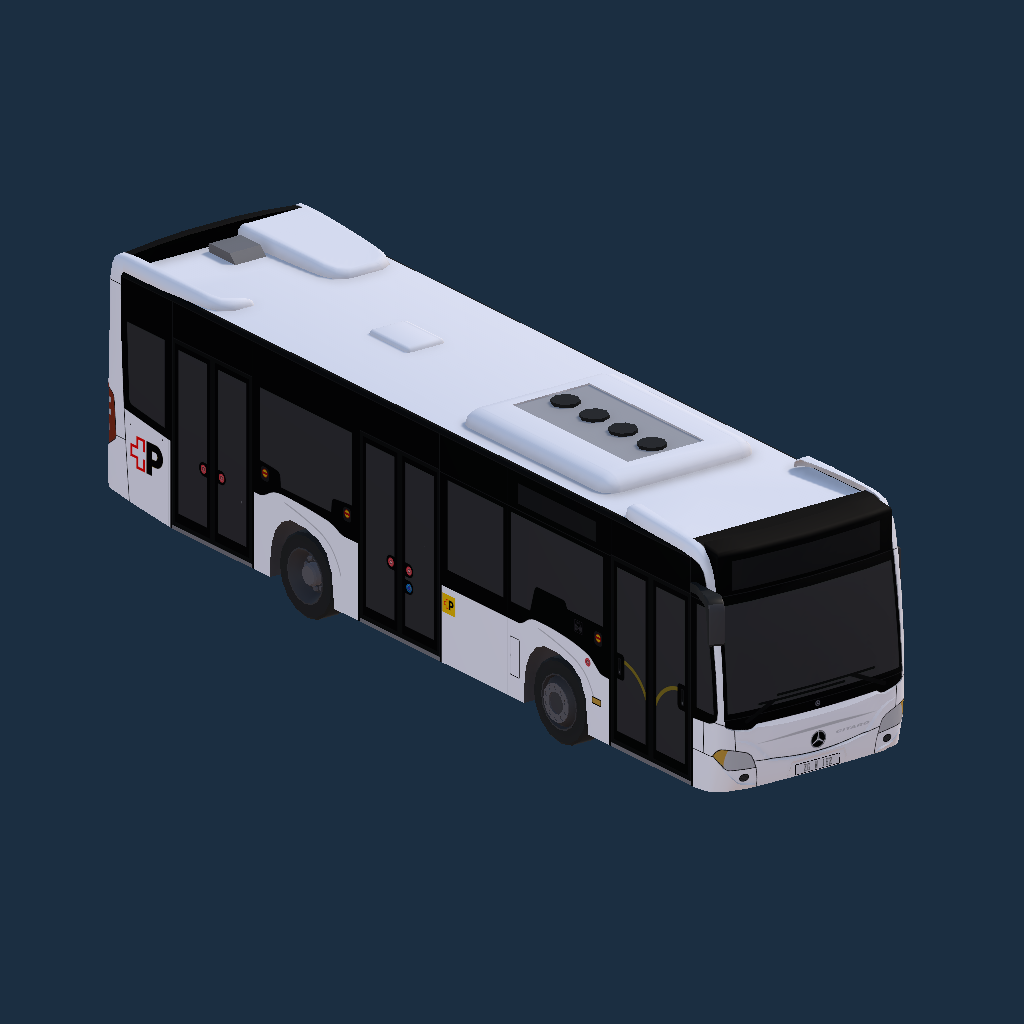 PostAuto Citaro C2 K (Weiss)