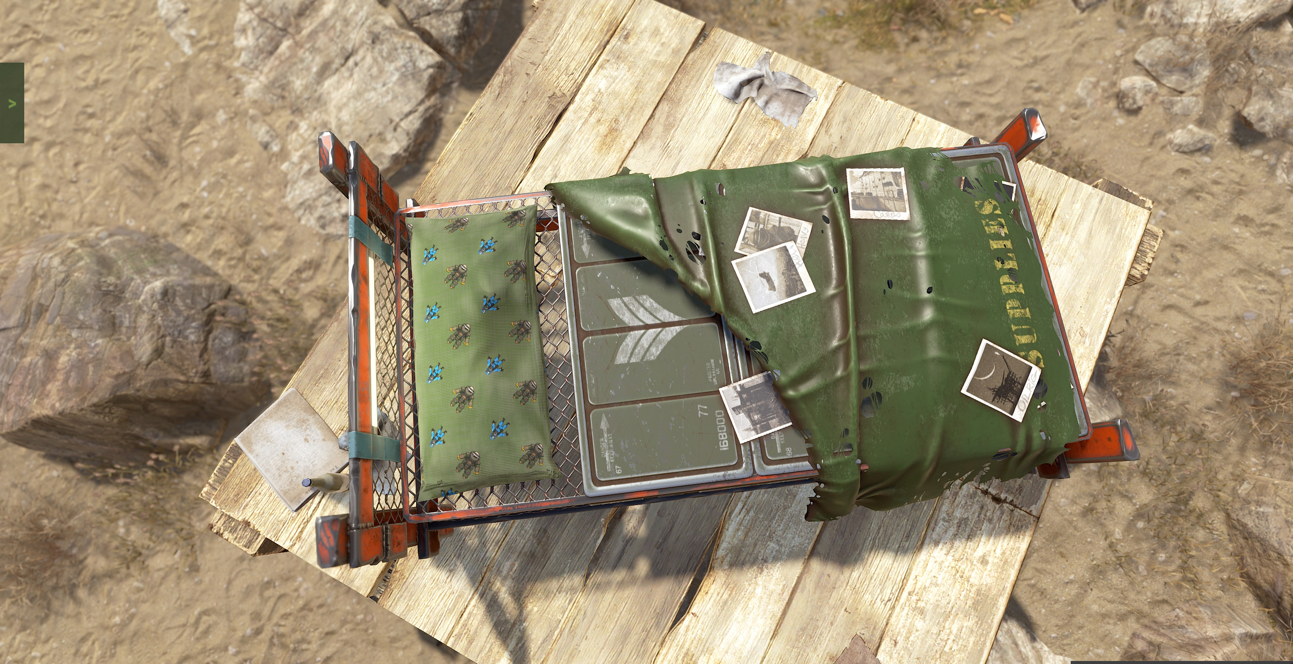 Cargo Heli Bed screenshot 1