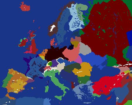 Europe 1919 British revolution and the establishment of Dutch belgia