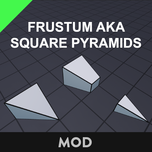 Frustum aka Square Pyramids