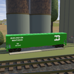 Burlington Northern 3 Bay Covered Hopper