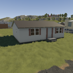1970s 2 bedroom prefab house (unfurnished)