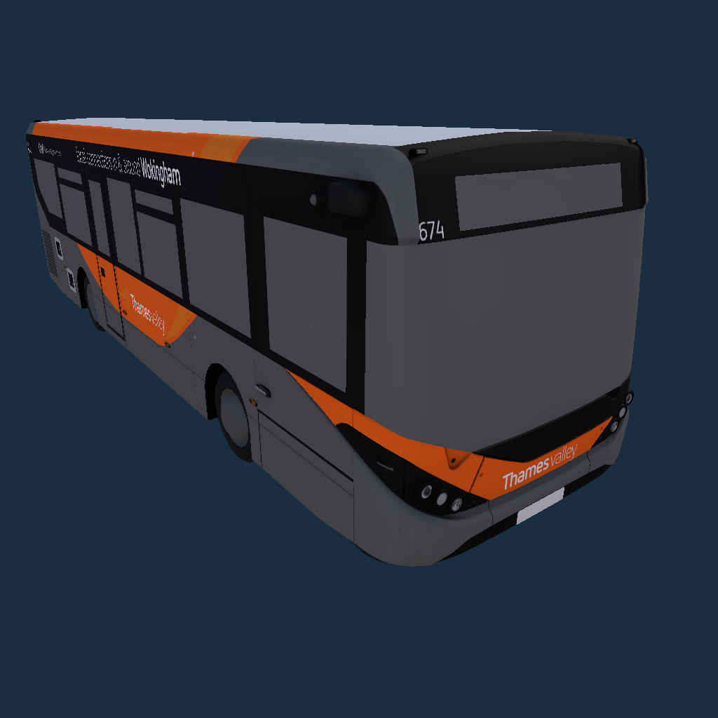 Thames Valley Buses 674 YX67 UYR Wokingham Livery