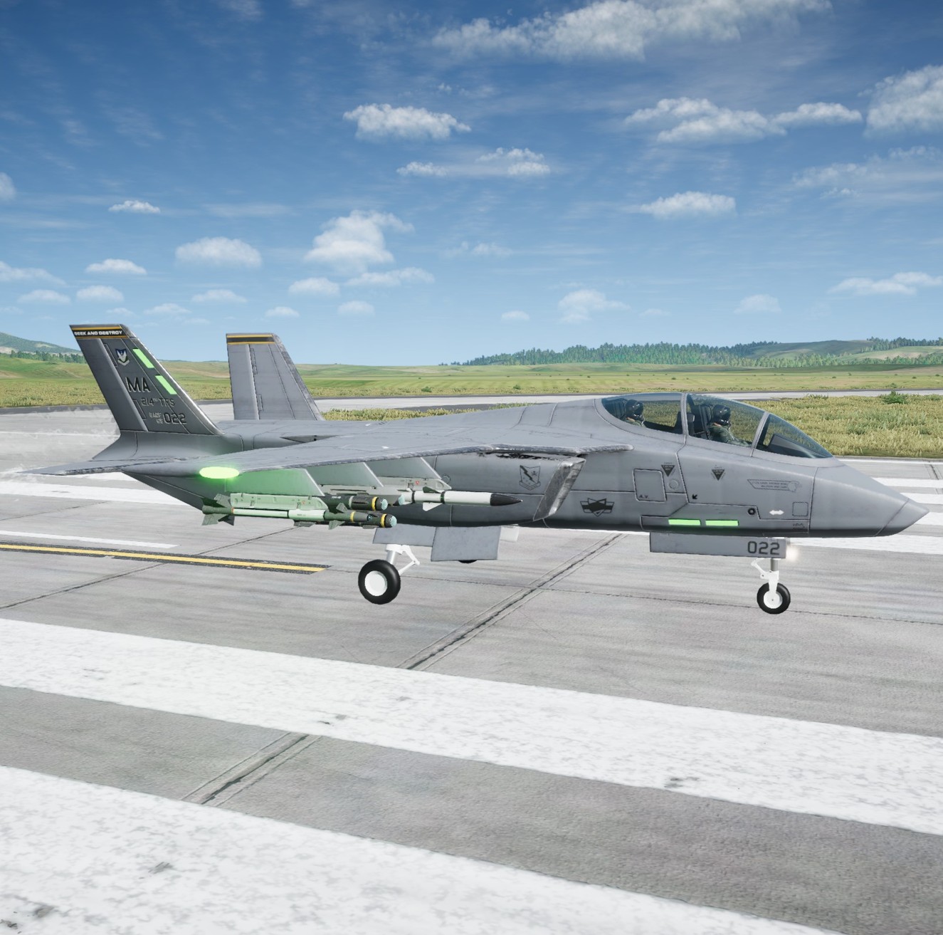 T/A-30 Compass - BADF GAMBLER ONE - Gunship Gray