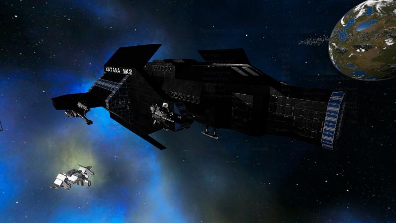 Tessaract Industries -- Katana Light Gunship MK 2