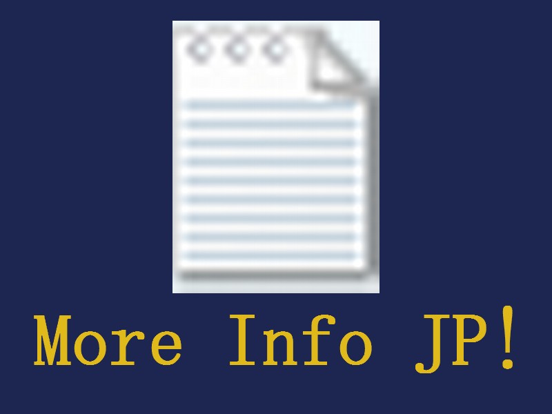More Info JP!