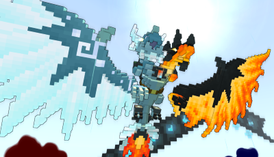 Ignus and Frostbite, the Icy-Fire Menace